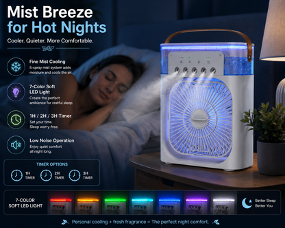 The Tiny Fan Mist™ — Portable Mist Cooling Fan