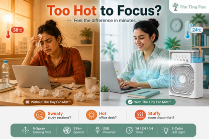 The Tiny Fan Mist™ — Portable Mist Cooling Fan