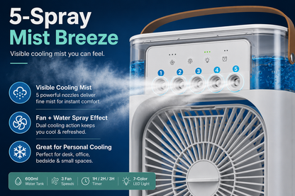 The Tiny Fan Mist™ — Portable Mist Cooling Fan