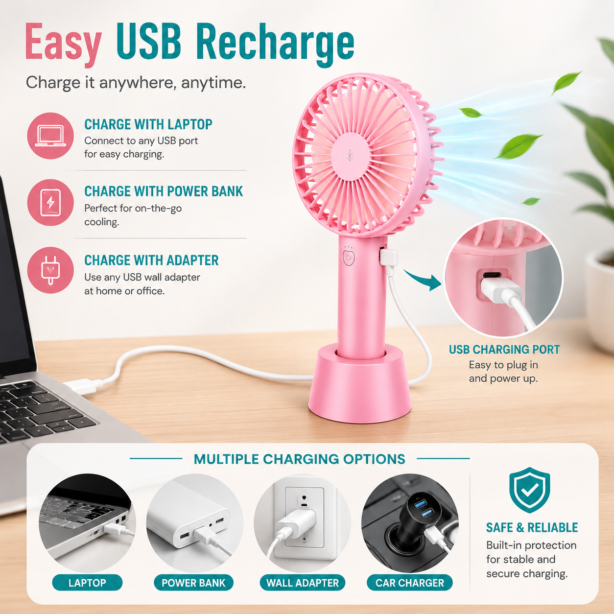 The Tiny Fan Go™ — Small Fan. Big Relief.
