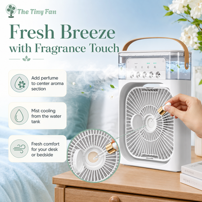 The Tiny Fan Mist™ — Portable Mist Cooling Fan