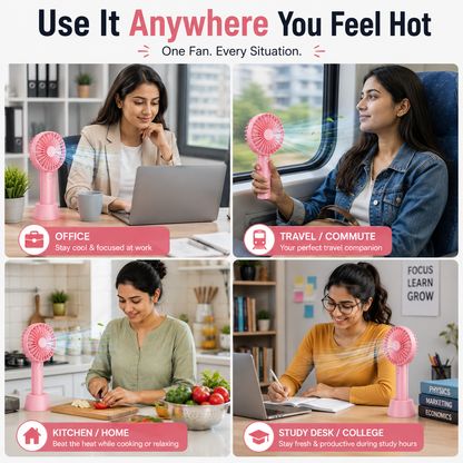 The Tiny Fan Go™ — Small Fan. Big Relief.
